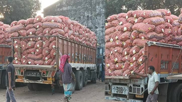 হিলি স্থলবন্দর দিয়ে রেকর্ড পরিমাণ আলু আমদানি