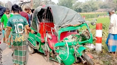 ট্রাক-সিএনজিচালিত অটোরিকশার মুখোমুখি সংঘর্ষের ৩ জন নিহত